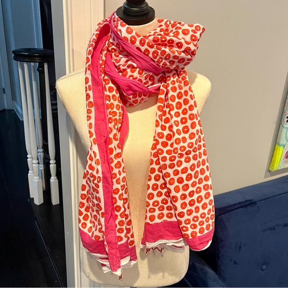 Roberta Roller Rabbit Cotton Oversized Blanket Scarf - Picture 16 of 16